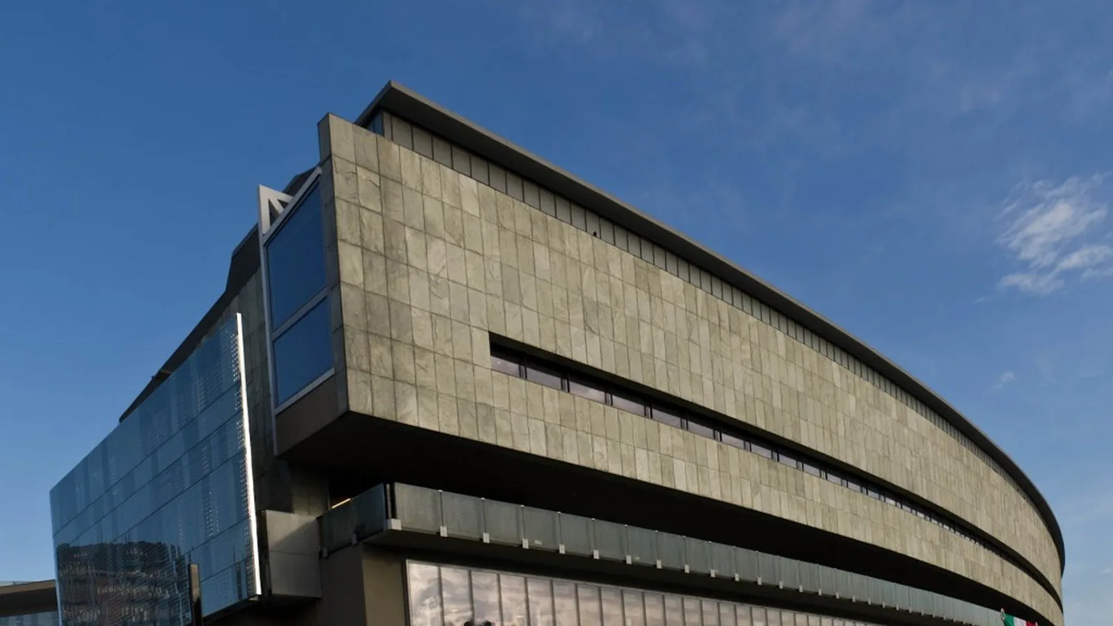 L'edificio del Museo Nazionale dell'Automobile di Torino