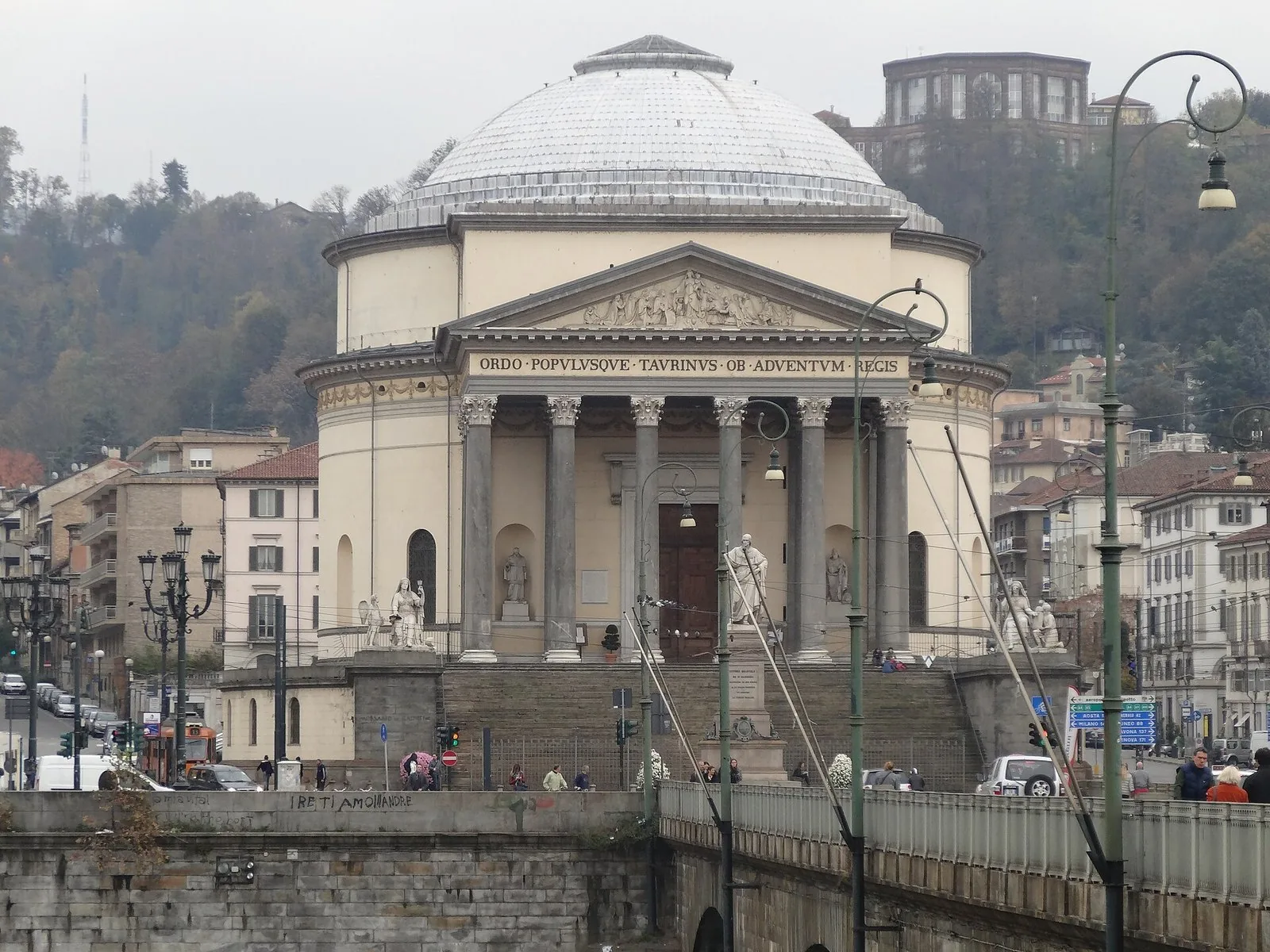 La chiesa della Gran Madre di Dio sul Po a Torino
